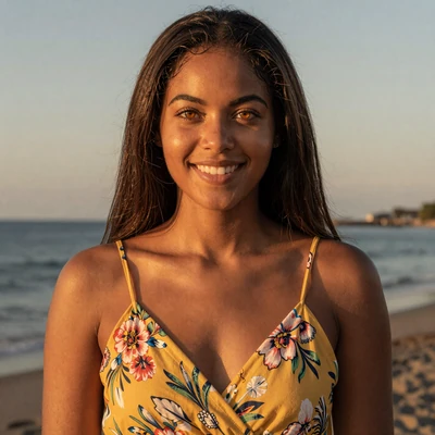 Claudine from Jacmel, Haiti